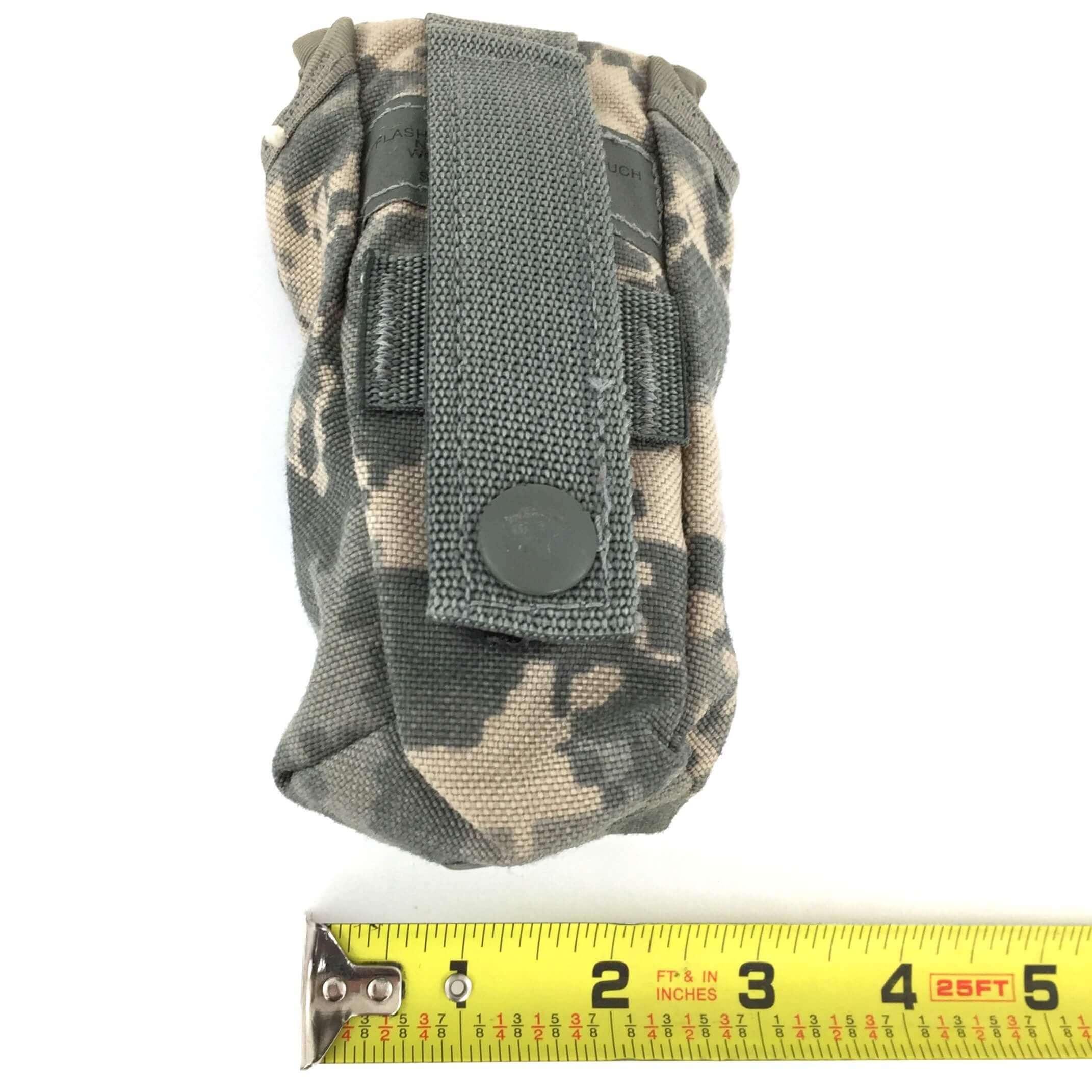 ACU LOT OF TWO USGI MOLLE FLASH BANG GRENADE POUCH NEW