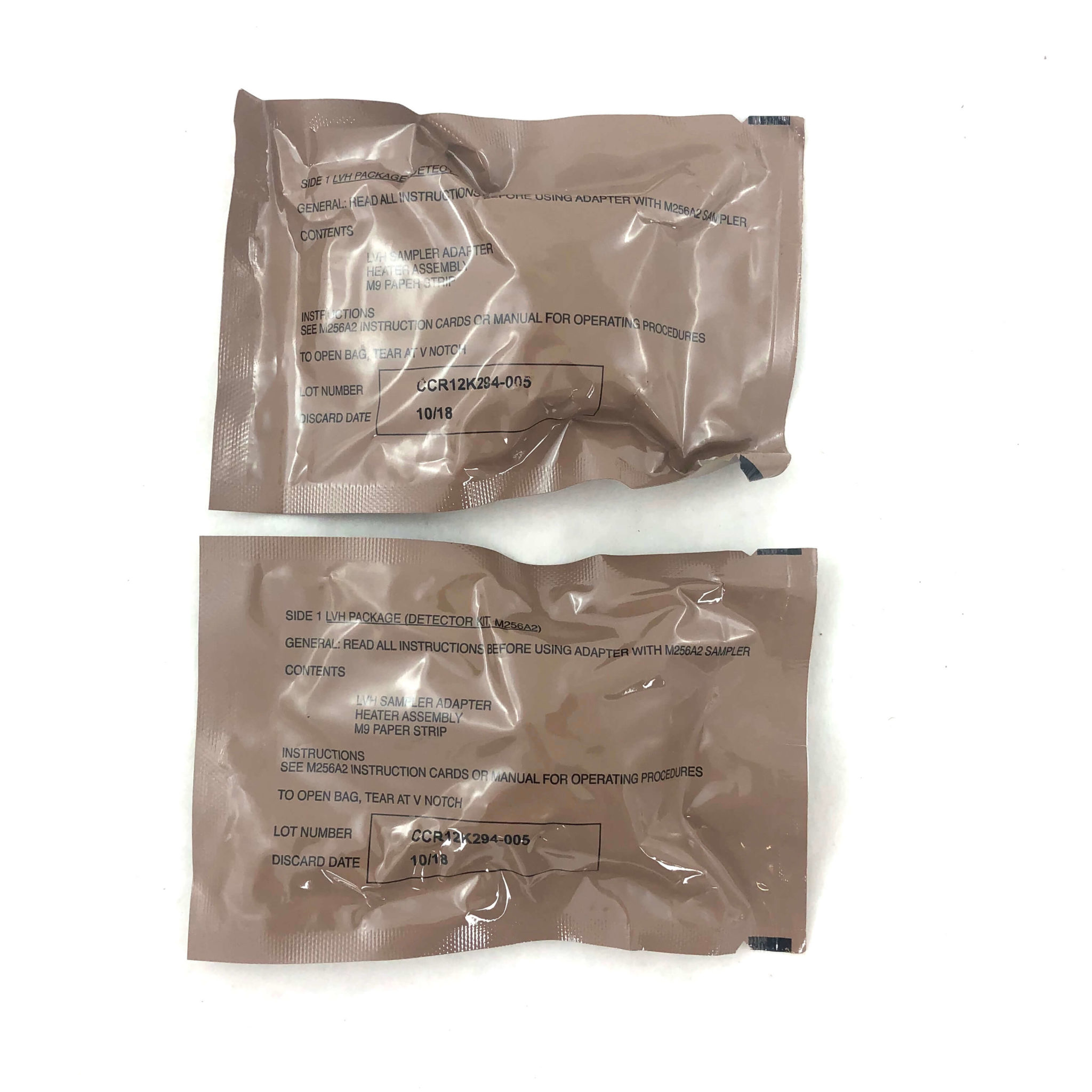 M256A2 Chemical Detector Kit Sealed
