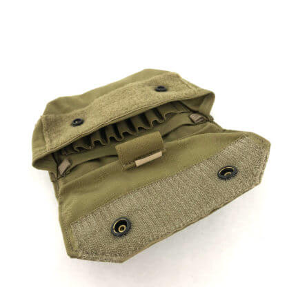 Used Eagle Industries Charge Pouch, Khaki - Open Top View