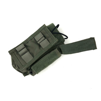 Paraclete MBITR Radio Pouch, Smoke Green Side