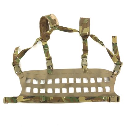 Used BLUE Force Gear RACKminus Chest Rig, Multicam Back