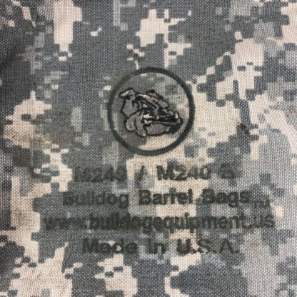 Bulldog Spare Barrel Bag, M249/M240B, ACU Label
