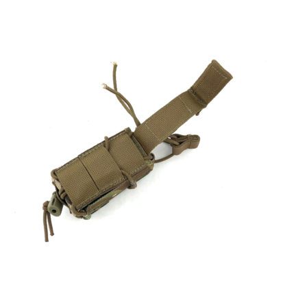 TYR Tactical Combat Adjustable Pistol Pouch, Multicam MOLLE