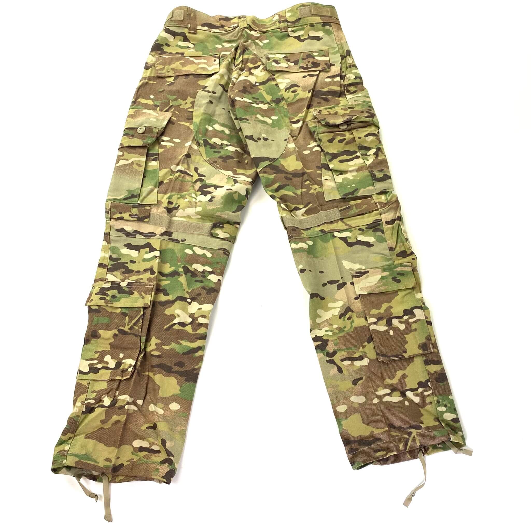 USGI Combat Pants W/ Knee Pad Slots, Textured, Multicam