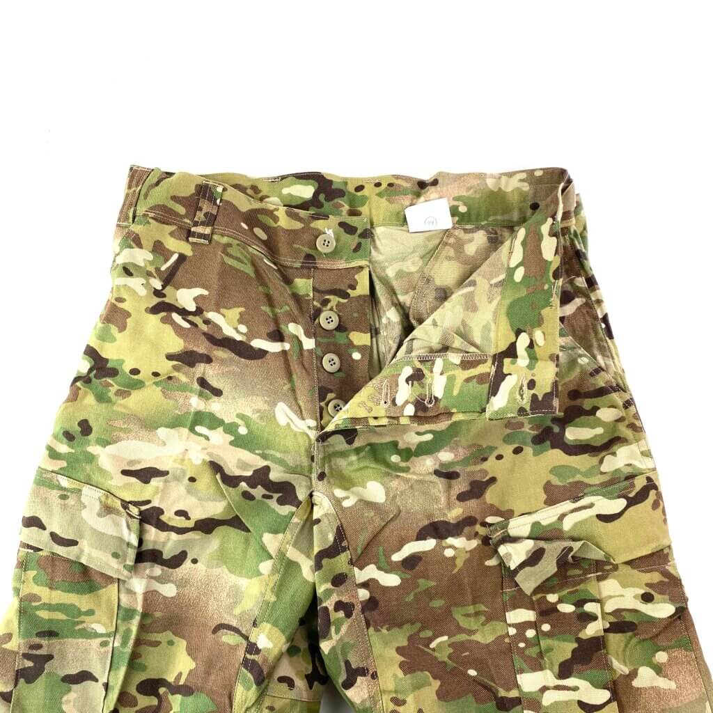 USGI Combat Pants W/ Knee Pad Slots, Textured, Multicam