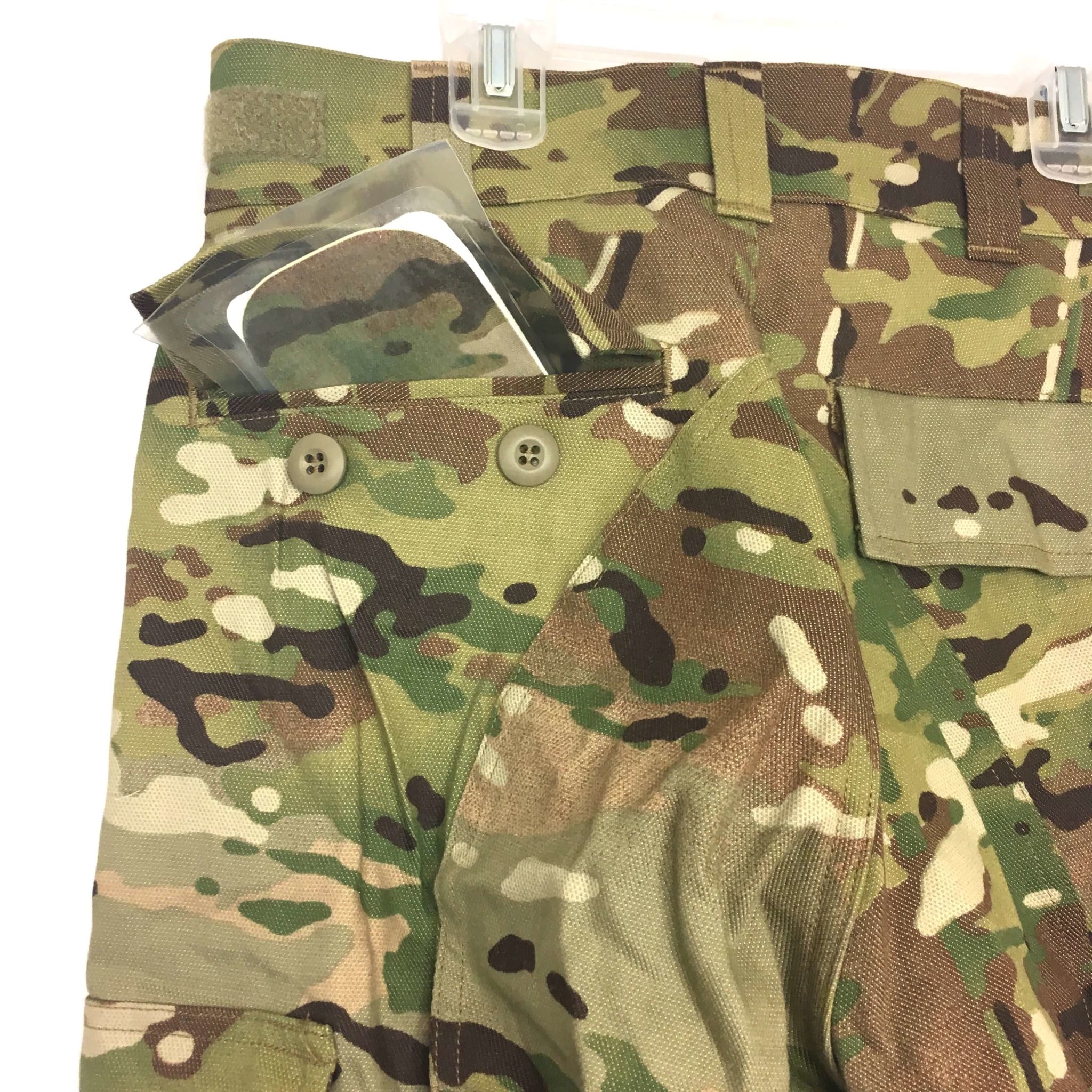 USGI Combat Pants W/ Knee Pad Slots, Textured, Multicam