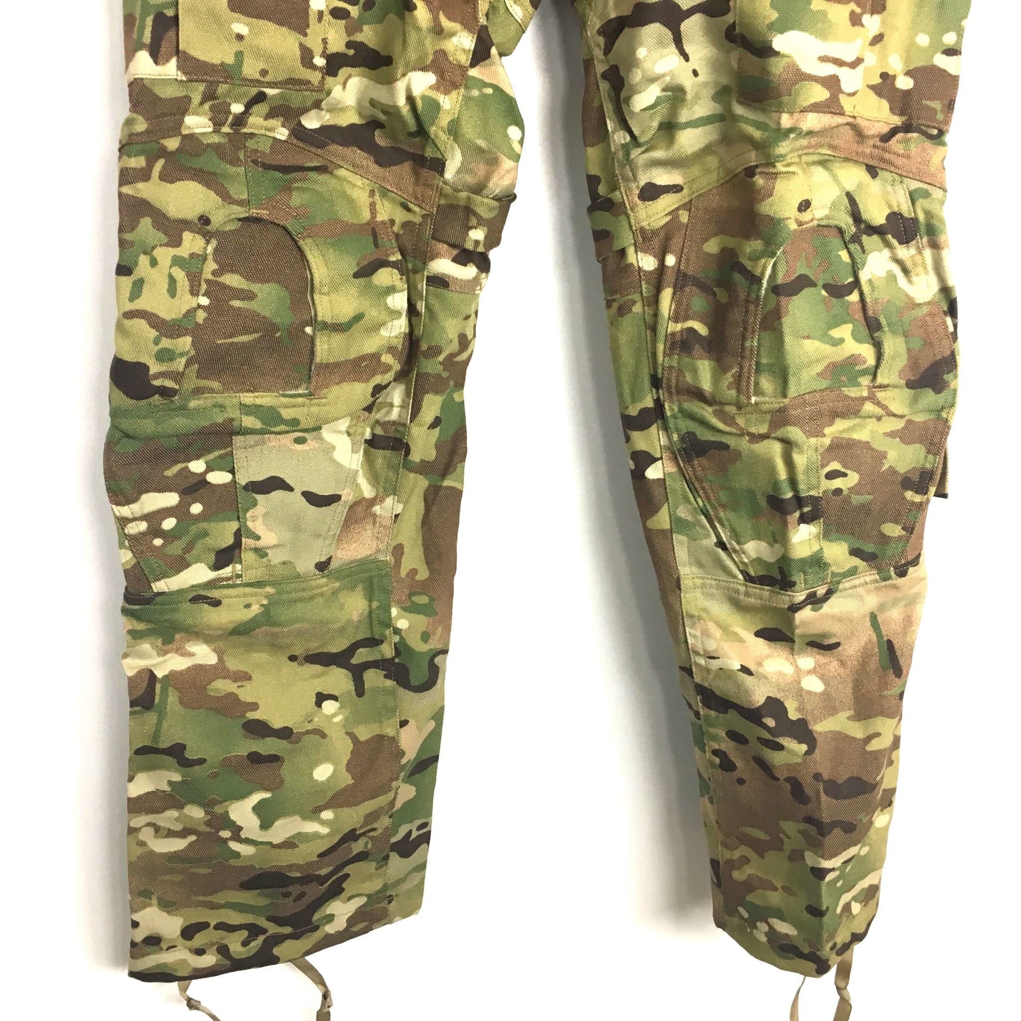 Multicam Army Combat Pants w Knee Pad Slots Small Regular Flame Resistant 