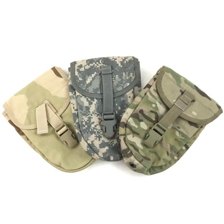 USGI Military E-tool Entrenching Intrenching Tool Shovel W/ ACU-UCP Cover Carrier Exc USGI Military E-tool Entrenching Intrenching Tool Shovel W/ ACU-UCP Cover Carrier Exc