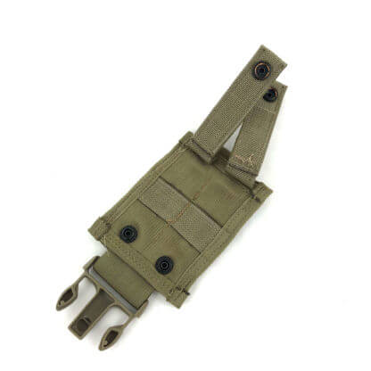 Set of 2 Used Resource Center Sub Belt Holster Adapters, Khaki MOLLE