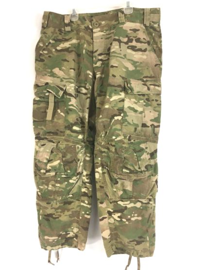 Multicam Combat Pants W/ Knee Pad Slots Front View