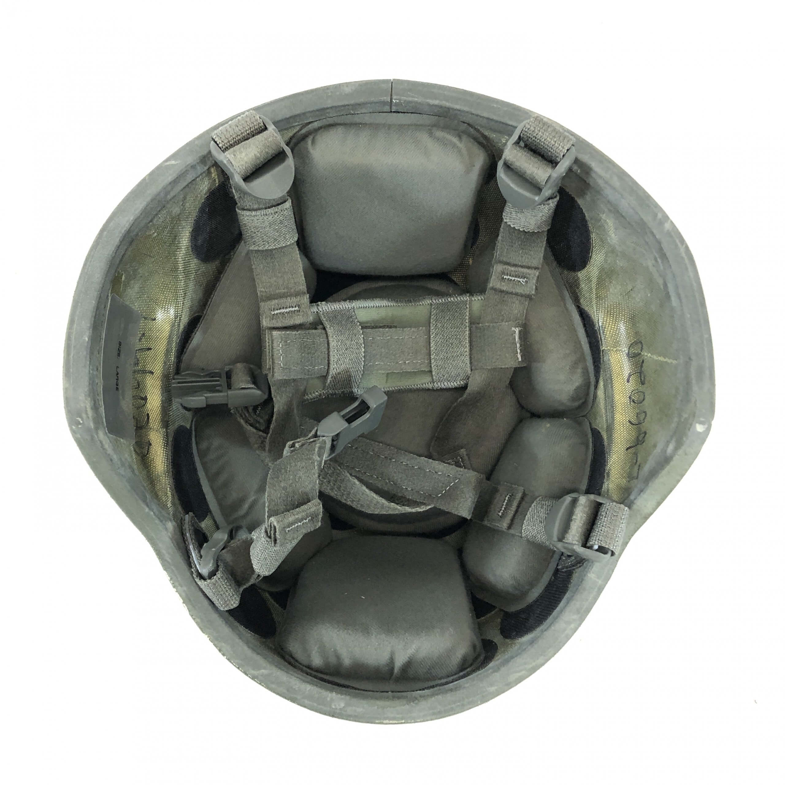 USGI ACH Ballistic Helmet Set, ACU [Genuine Issue]