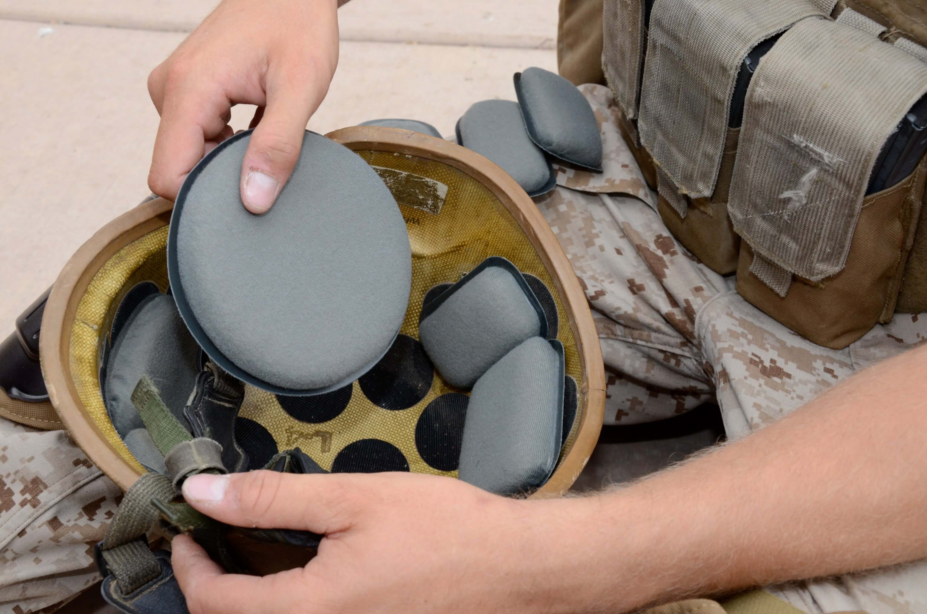 PASGT Ballistic Helmet Upgrade System, Skydex [Genuine Issue]