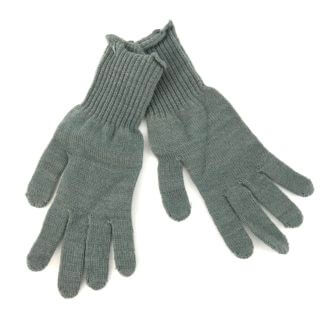 USGI Wool Cold Weather Glove Insert, 100% Wool, Foliage Green