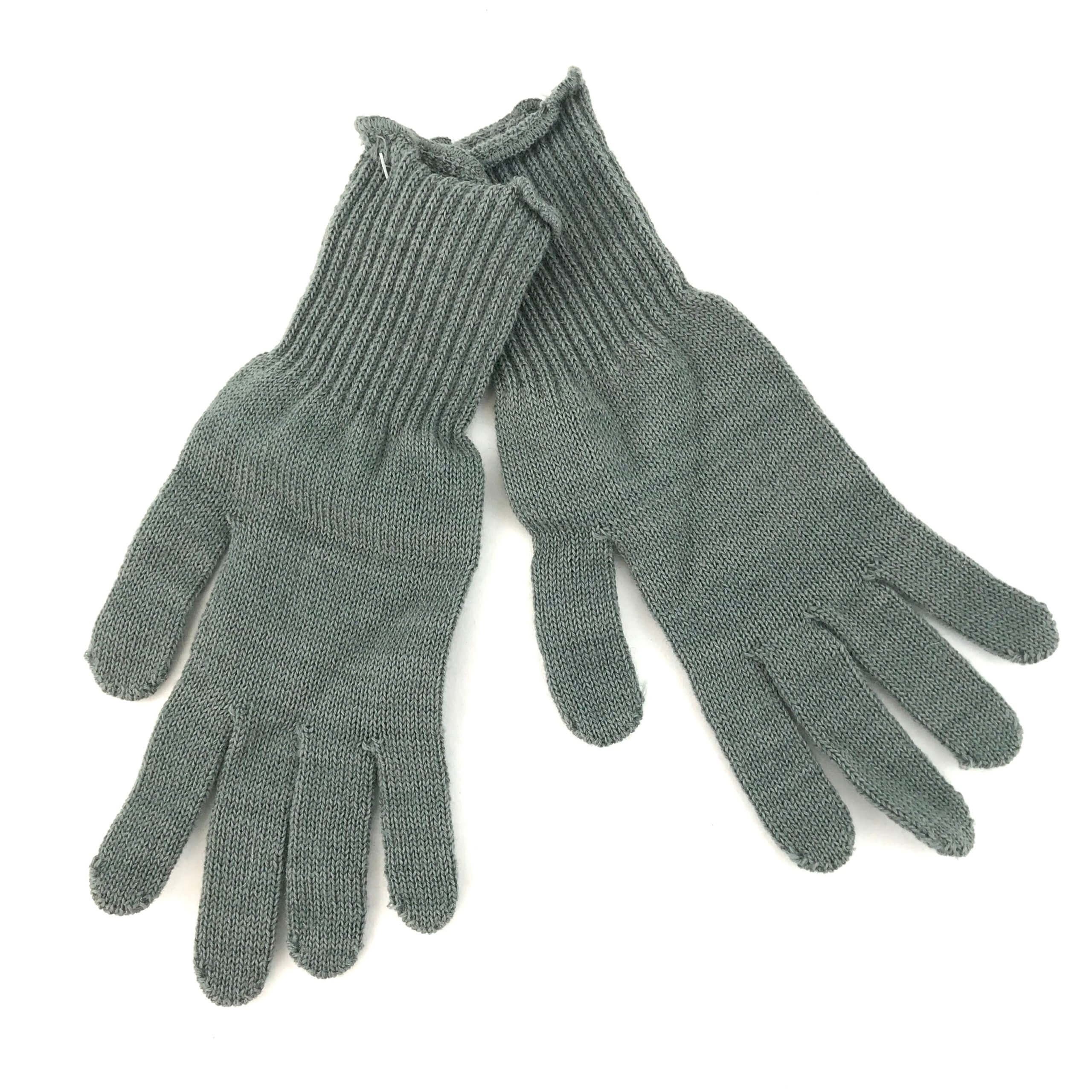 Wool Cold Weather Glove Insert, Foliage Green Genuine Army Issue