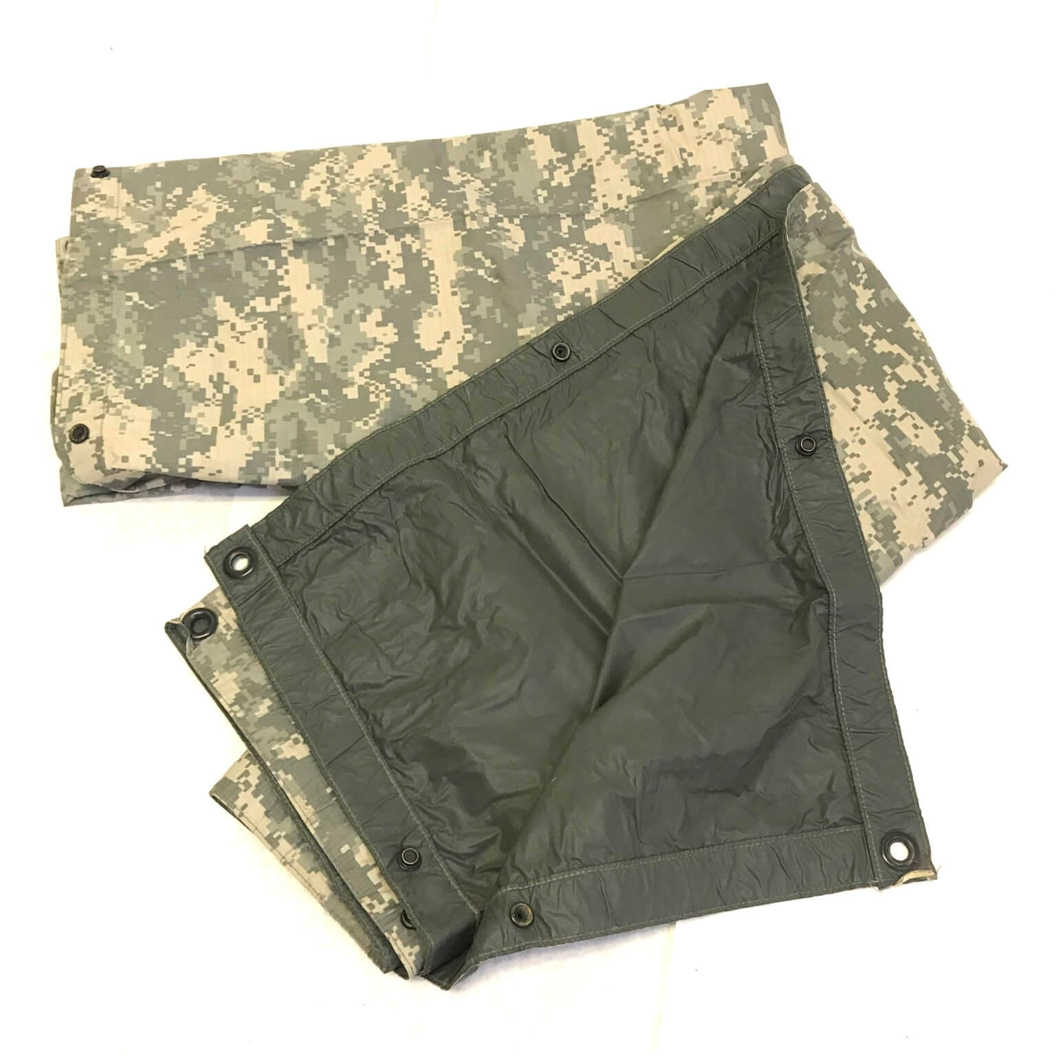 US Army Reversible Shelter Tarp, ACU Tarpaulin Venture Surplus USGI