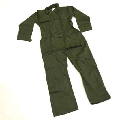 Military Utility Coveralls, OD Green