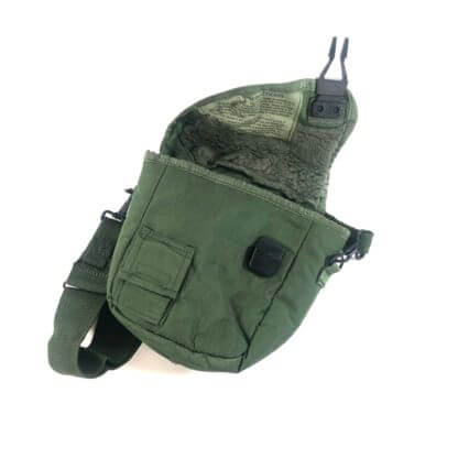 US Military 2 Quart Canteen Pouch Green Fur Lining