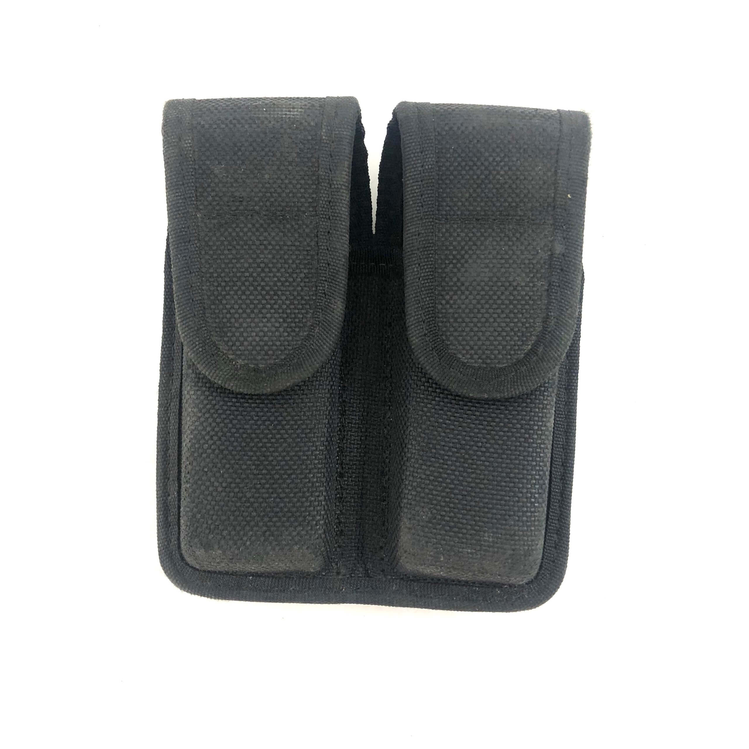 Used Bianchi Double Pistol Mag Belt Pouch