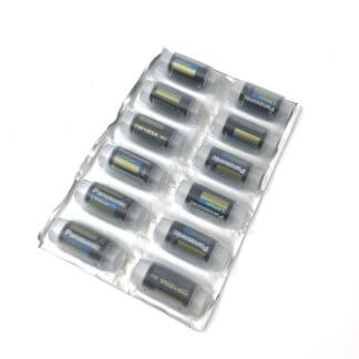 Army Surplus 12 Pack Panasonic CR123A Lithium 3V Batteries