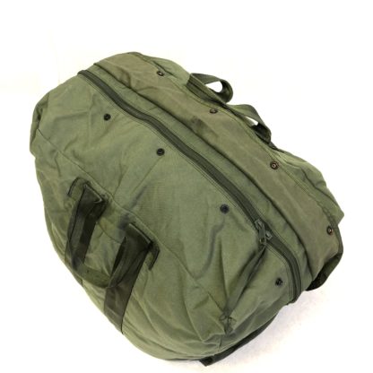 Military Flyers Kit Bag, OD Green Top View