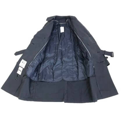 There is a removable liner inside the coat for when the weather is warmer but you still need a waterproof coat.