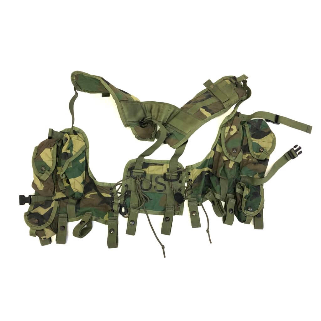 Webbing U.S M81 Woodland Camouflage TLBV Tactical Load Bearing Webbing