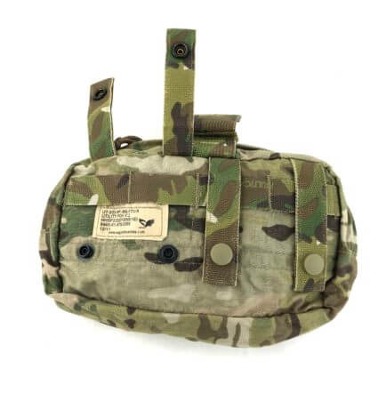 Eagle Industries 9x3x5 Utility General Purpose Pouch, V2 - New Multicam MOLLE View