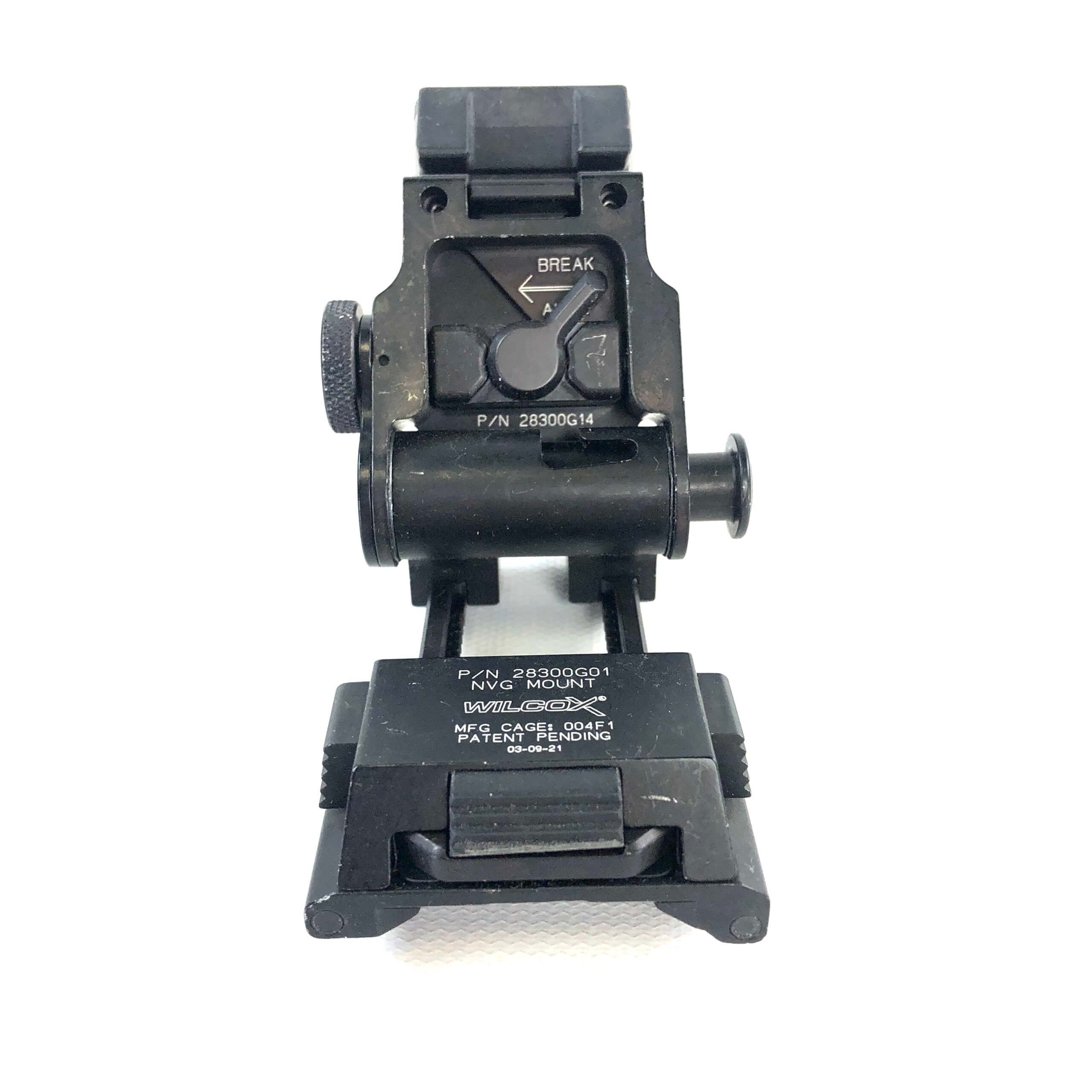 wilcox P/N13800G01/3ホール NVGマウント レプリカ OD wilcoxP/N13800G01/3 ホールNVGマウントレプリカ OD - メルカリ