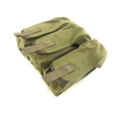 Eagle Industries AK/M4 Triple Mag Pouch - New Khaki Overall View