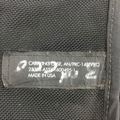 Thale AN/PRC-148 MBITR Radio Carrying Case - Used Label