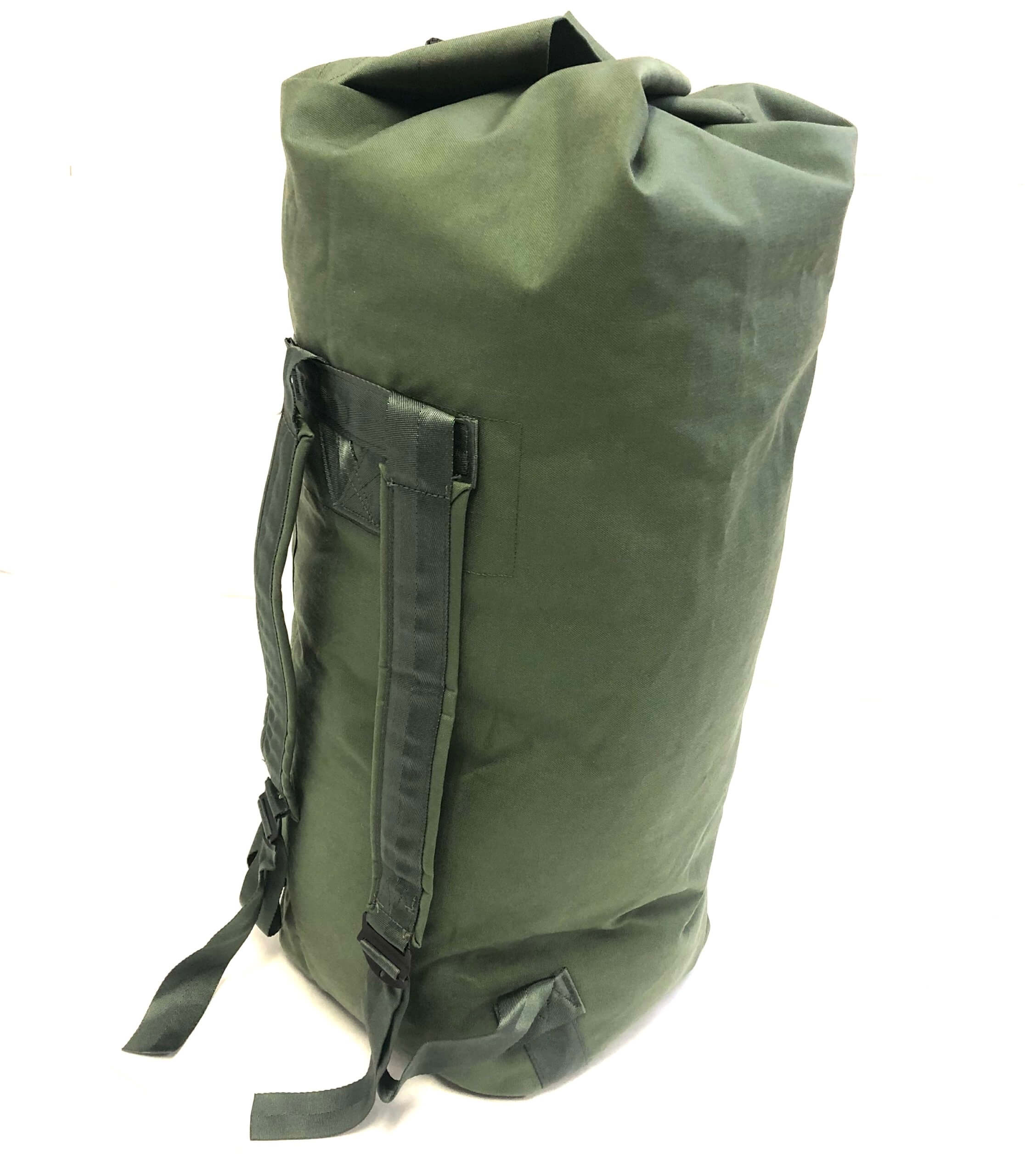 Carry Straps Military Duffle Bag Army Luggage USGI OD Green Nylon Sea Bag 