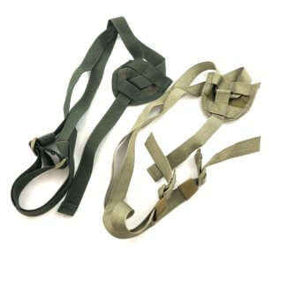 These ware belt suspenders come in Khaki and Ranger Green.