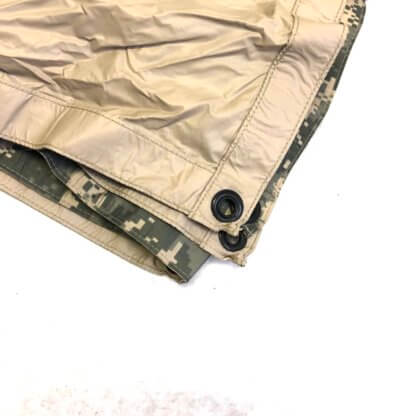 These are reversible shelter tarps in ACU camouflage.