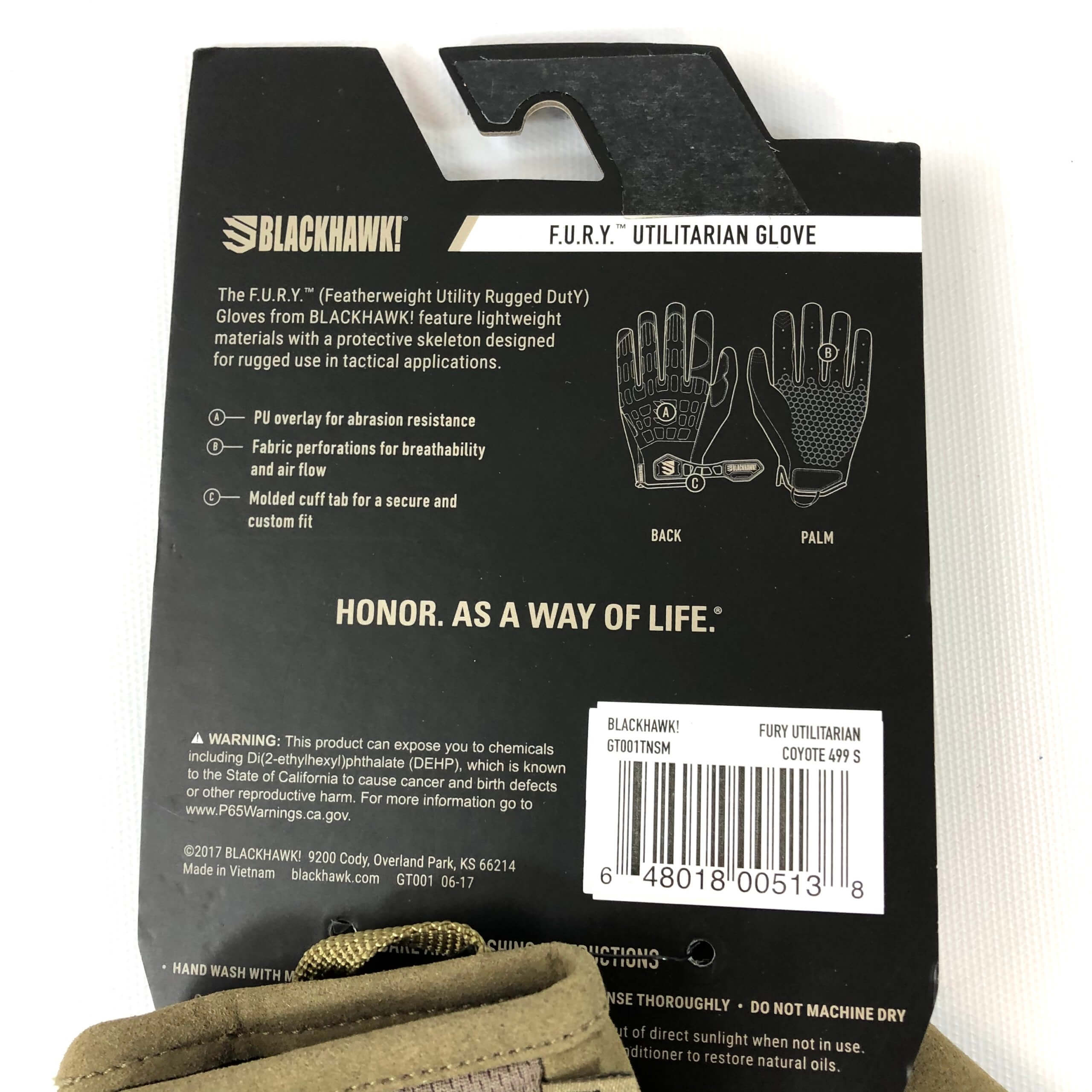 Blackhawk! F.U.R.Y. Utilitarian Glove [Genuine Army Issue]