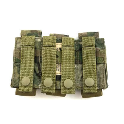 Eagle Industries Triple 40mm Grenade Pouch - Multicam Back View