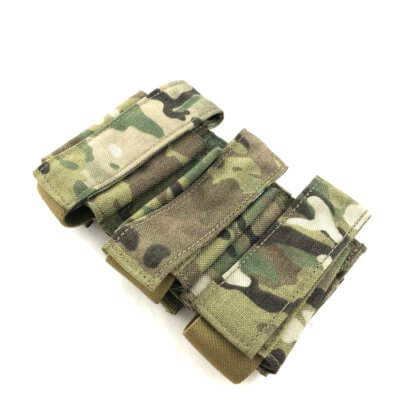Eagle Industries Triple 40mm Grenade Pouch - Used Multicam Overall