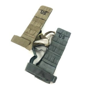 9 MM HOLSTER EXTENDER MOLLE WITH  FOUR 9 MM CLIP POUCHES ACU DIGITAL CAMOUFLAGE