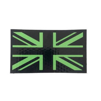 IR United Kingdom Flag Patch, Foliage Green
