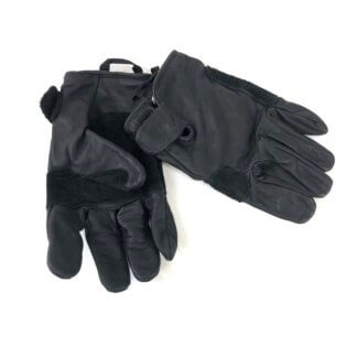 USGI Light Duty Leather Utility Gloves, Black