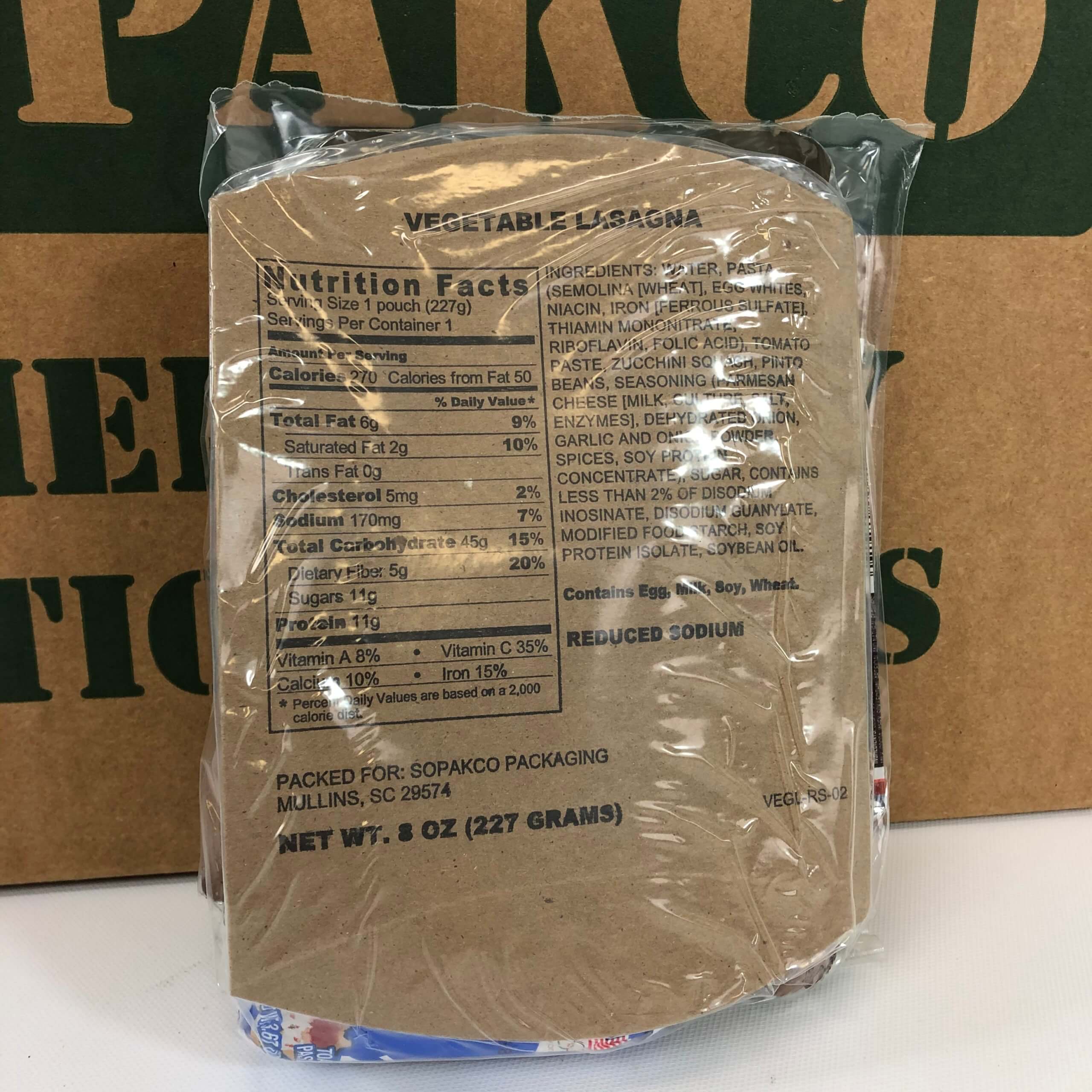 SOPAKCO Emergency Rations, 14 Meals - Image 4