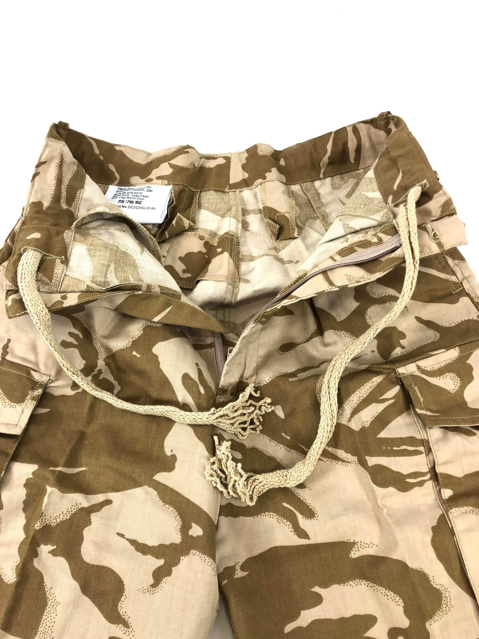 British Military Desert DPM Camo Combat Pants