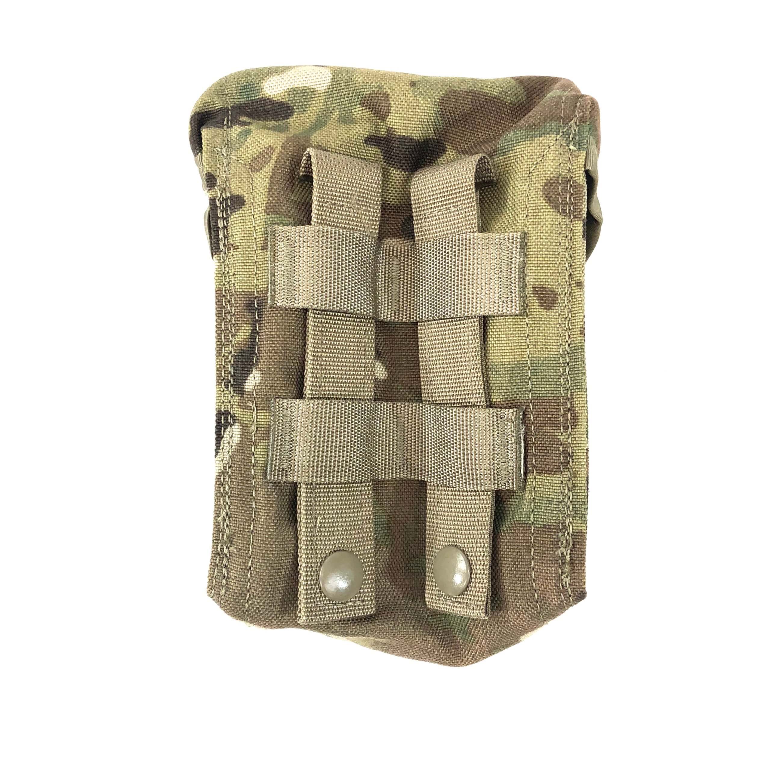 Orig US Army Verbandspäckchen Tasche f First Aid Dressing Kit Pouch Carrier Belt 