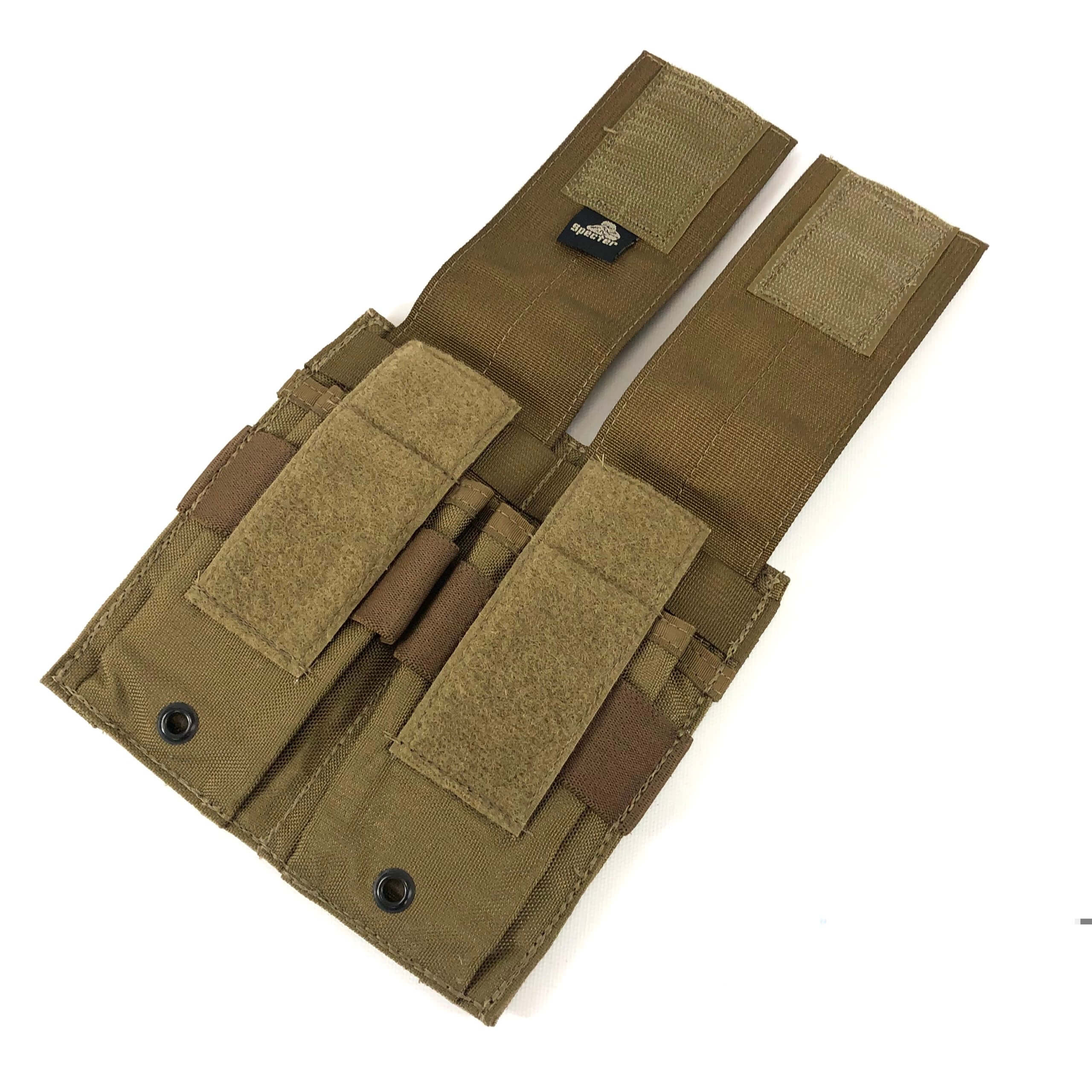 Military Double 2x2 Magazine Coyote Brown USMC Details about   Specter Gear Mag Pouch 