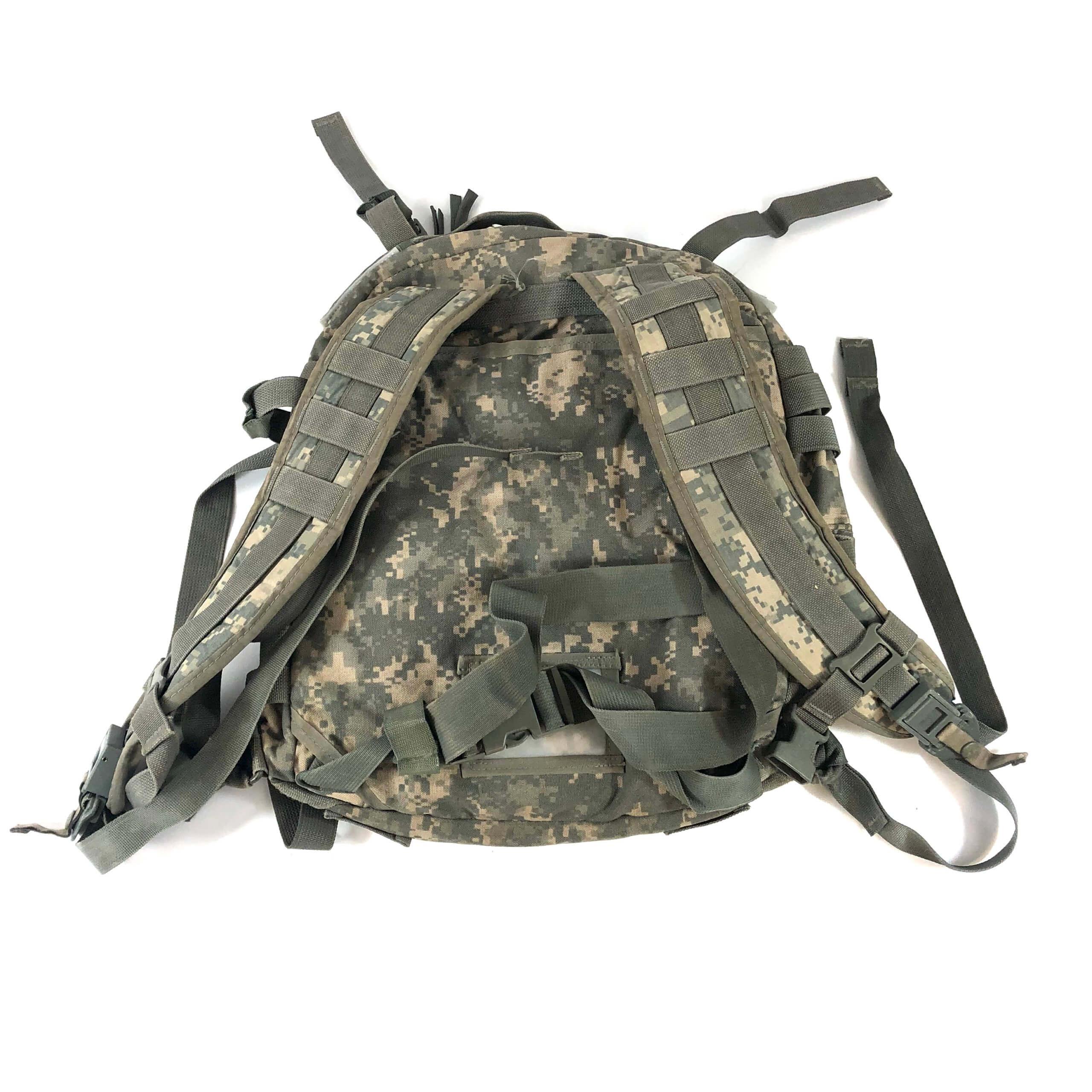 US Army Military Surplus Molle II Assault Pack Back Pack ACU No Stiffener GOOD 