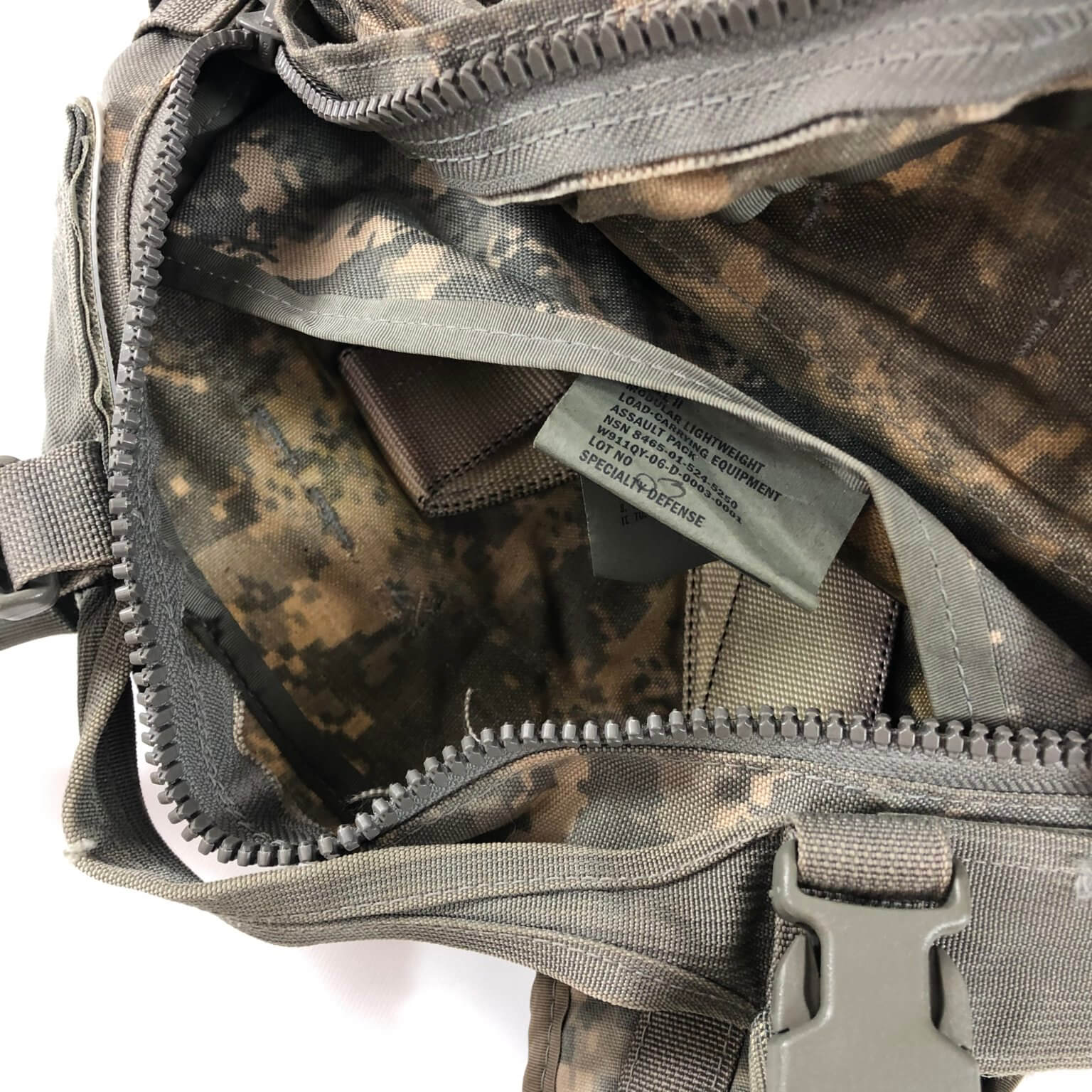 US Army 3 Day Assault Pack, No Stiffener [Genuine Army Issue]
