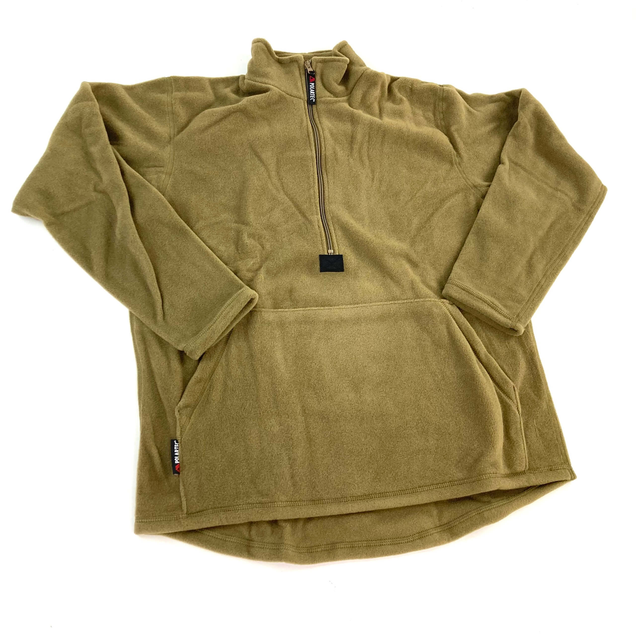 Genuine US Military Polartec Fleece Half-Zip Pullover Shirt Jacket *NEW* Size L 