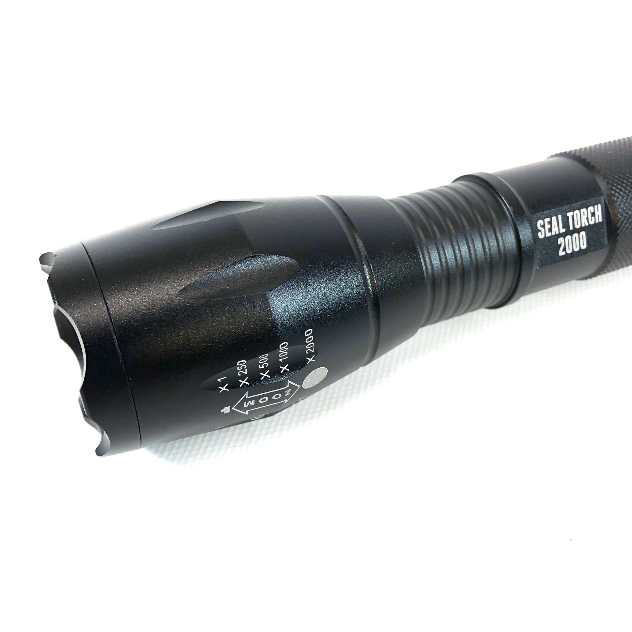 Wolfpark,XML-T6 Tactical HighLED Flashlight military police navy seal 2000 Lumen 