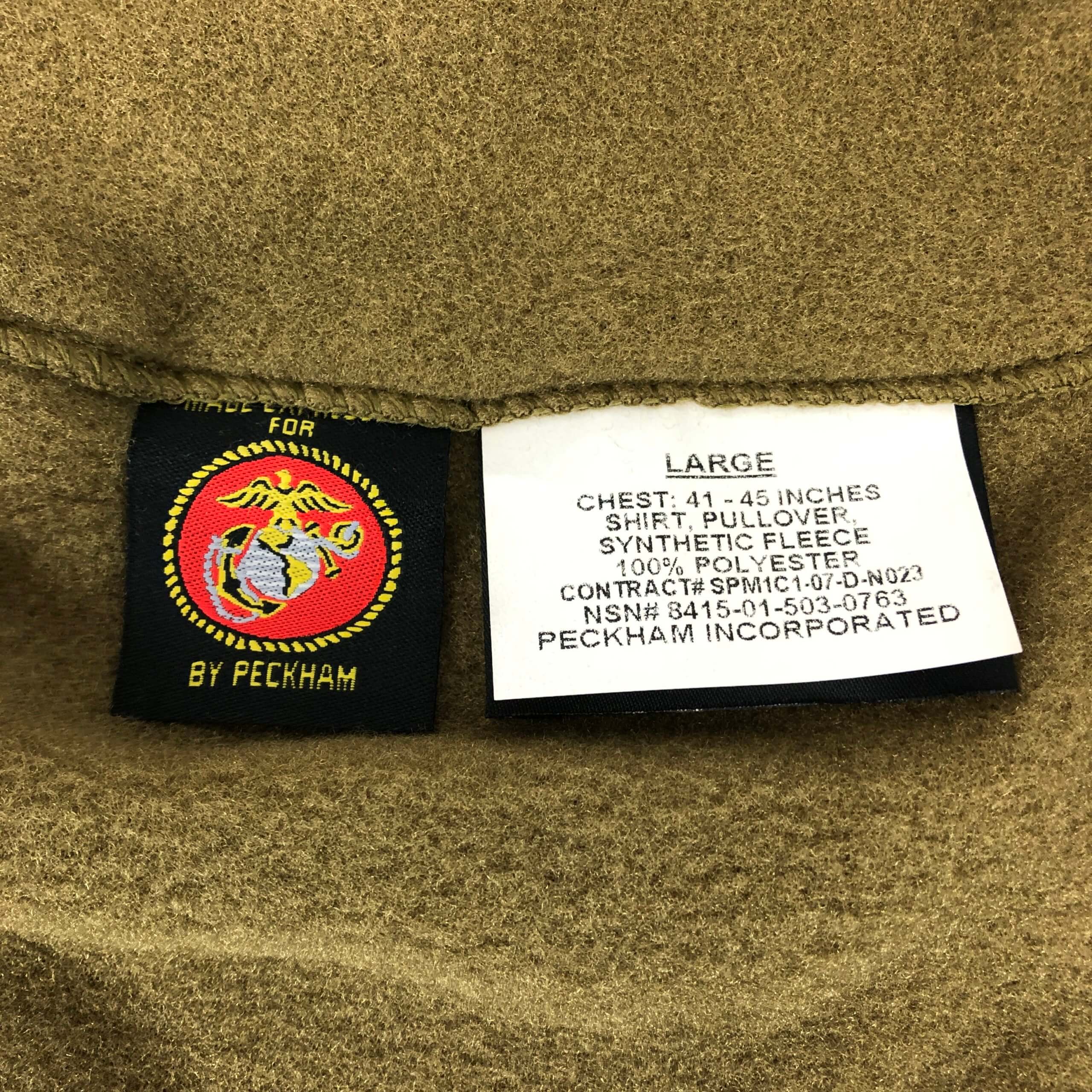 marine corps fleece pullover