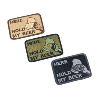 Here, Hold My Beer Patch