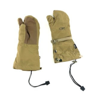 Outdoor Research MGS TF Mitten Shell, Coyote Brown